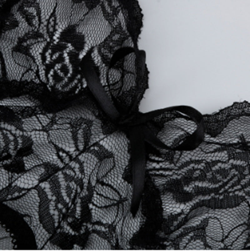 Lauren – Verleidelijk Nachthemd met Voorsplit