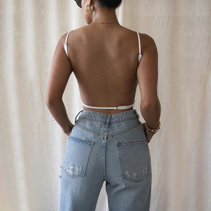 Rachel – Sexy Halter Fashion Nachtclub Weste