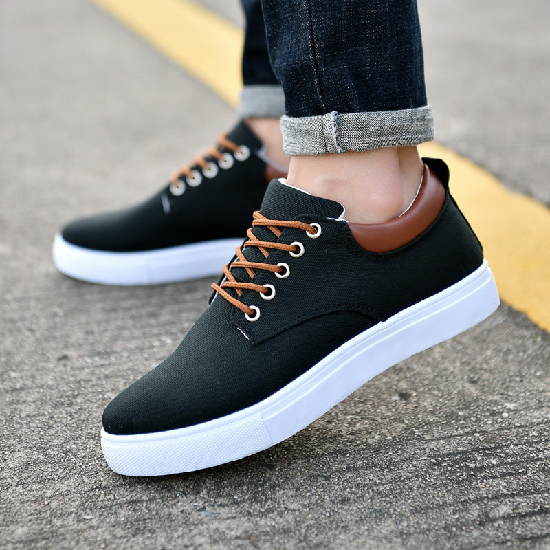 Jerry – Canvas Sneakers voor Heren in Grote Maten