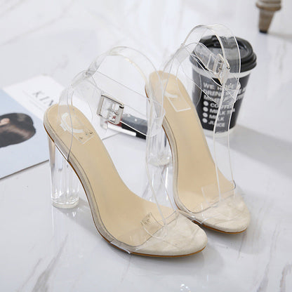 Heidi – Transparante High Heels Pumps voor Dames
