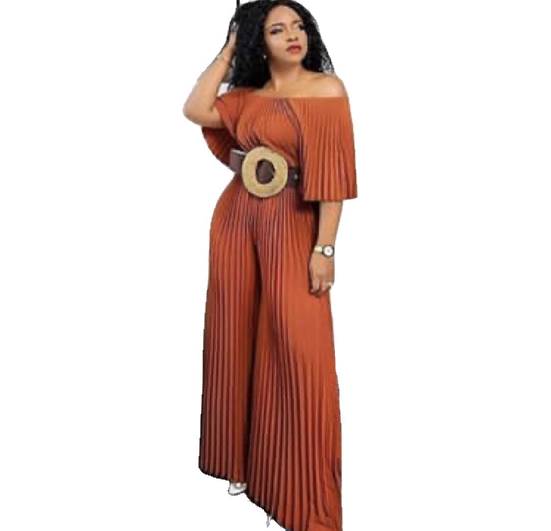 Jenny – Een-Schouder Elegante Jumpsuit
