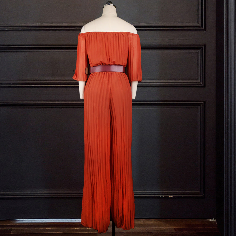Jenny – Een-Schouder Elegante Jumpsuit