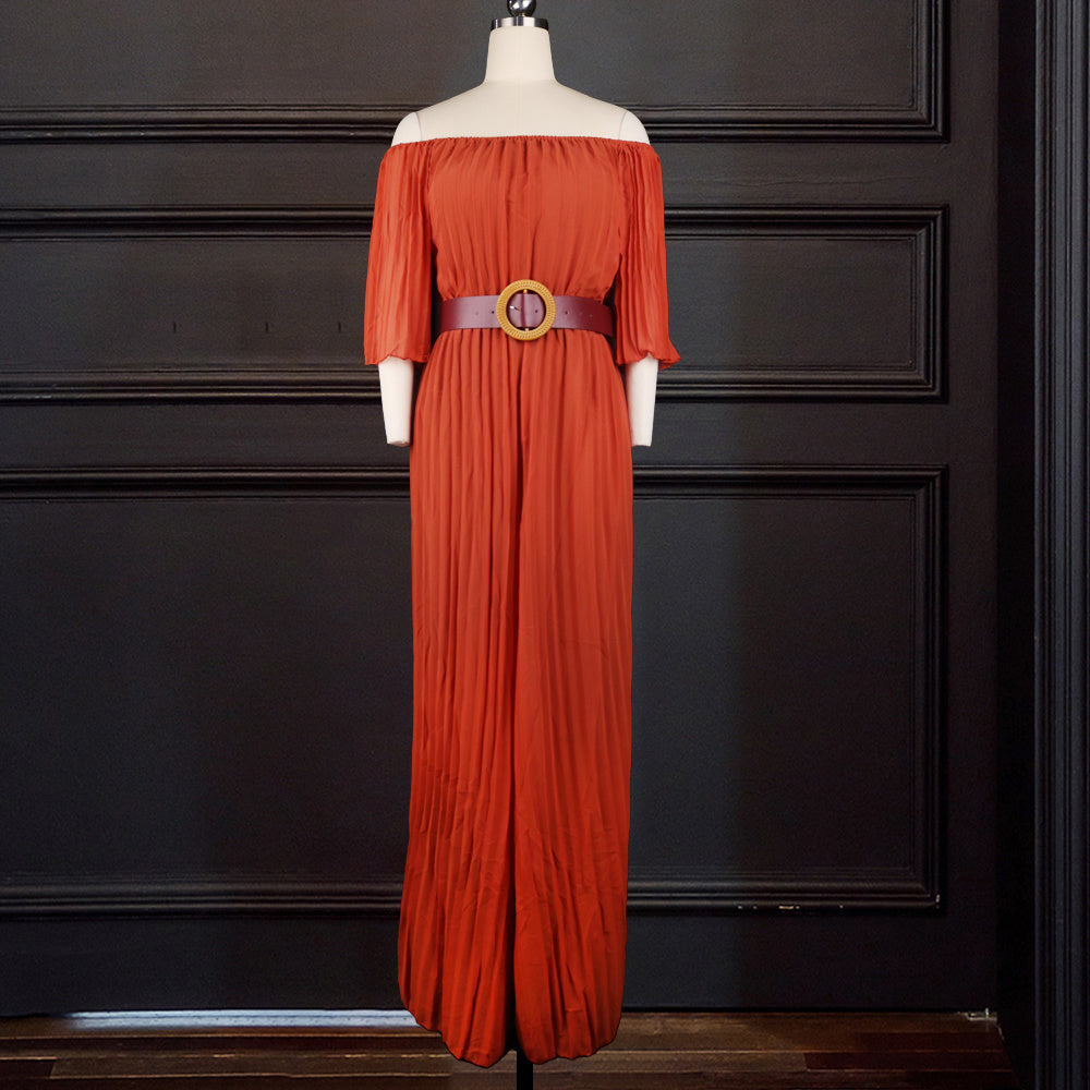 Jenny – Een-Schouder Elegante Jumpsuit