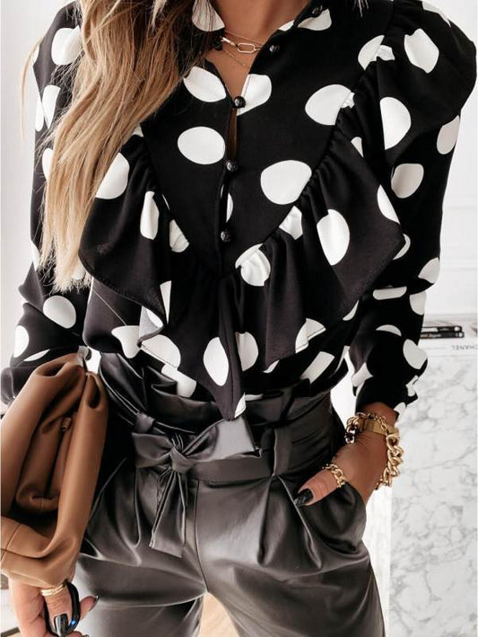 Juliet – Langärmlige Damesblouse Casual Tops