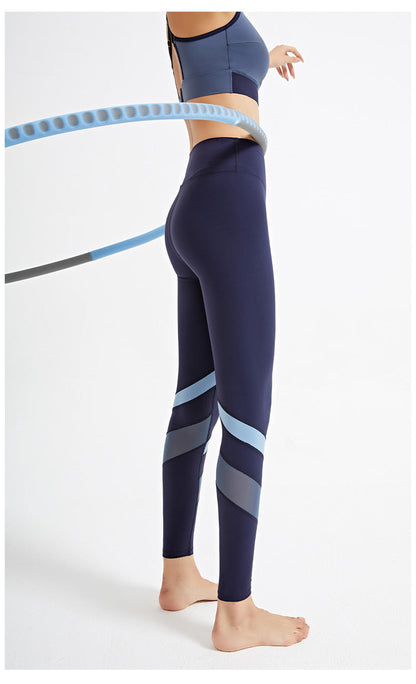 Gabrielle – Smalle Yoga-Broek met Trendy Perzikontwerp