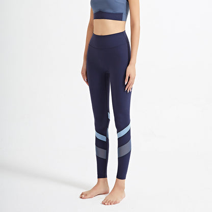 Gabrielle – Smalle Yoga-Broek met Trendy Perzikontwerp