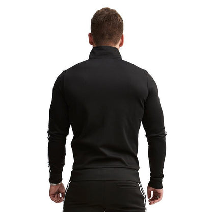 Andy – Gestreepte Slim-fit Hardloop-Sporttrui voor Heren