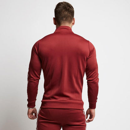 Andy – Gestreepte Slim-fit Hardloop-Sporttrui voor Heren