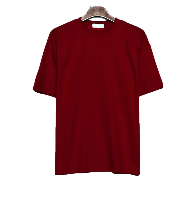 Charles – Los T-shirt in Effen Design voor Heren