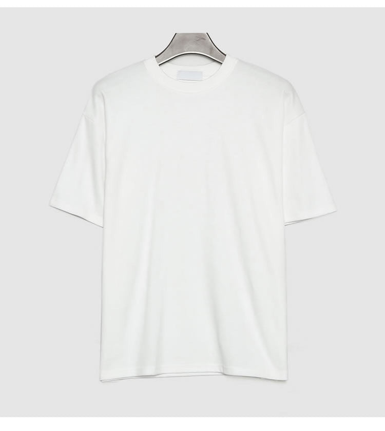 Charles – Los T-shirt in Effen Design voor Heren