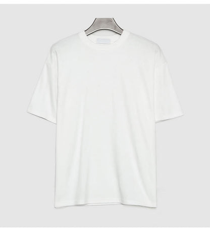 Charles – Los T-shirt in Effen Design voor Heren