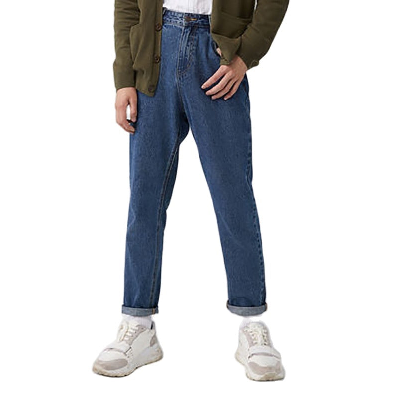 Perry – Nieuwe losse katoenen jeans voor heren in de herfst