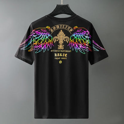 Matthew – Kort T-shirt met Off-Shoulder voor Heren