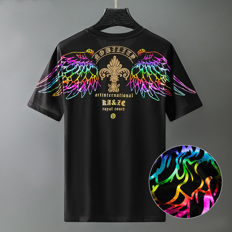 Matthew – Kort T-shirt met Off-Shoulder voor Heren