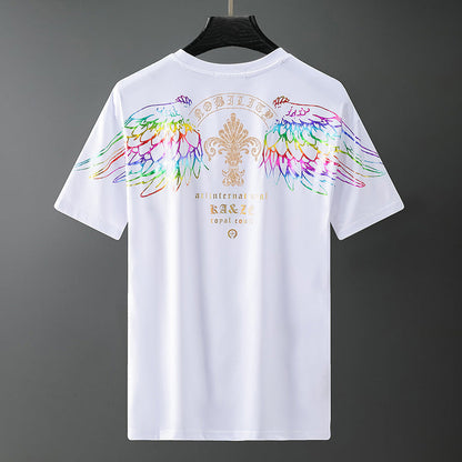 Matthew – Kort T-shirt met Off-Shoulder voor Heren