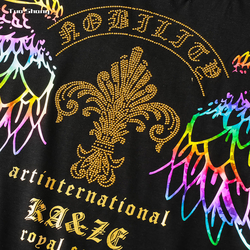 Matthew – Kort T-shirt met Off-Shoulder voor Heren