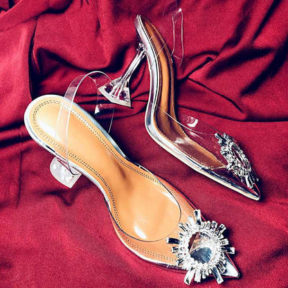 Zoe – Elegante Bruidsschoenen met Kristalhak