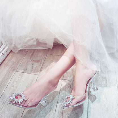 Zoe – Elegante Bruidsschoenen met Kristalhak
