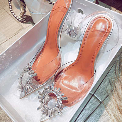 Zoe – Elegante Bruidsschoenen met Kristalhak