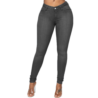 Zoe – Europese Stijl Dames Skinny Jeans met Potloodsnit XL