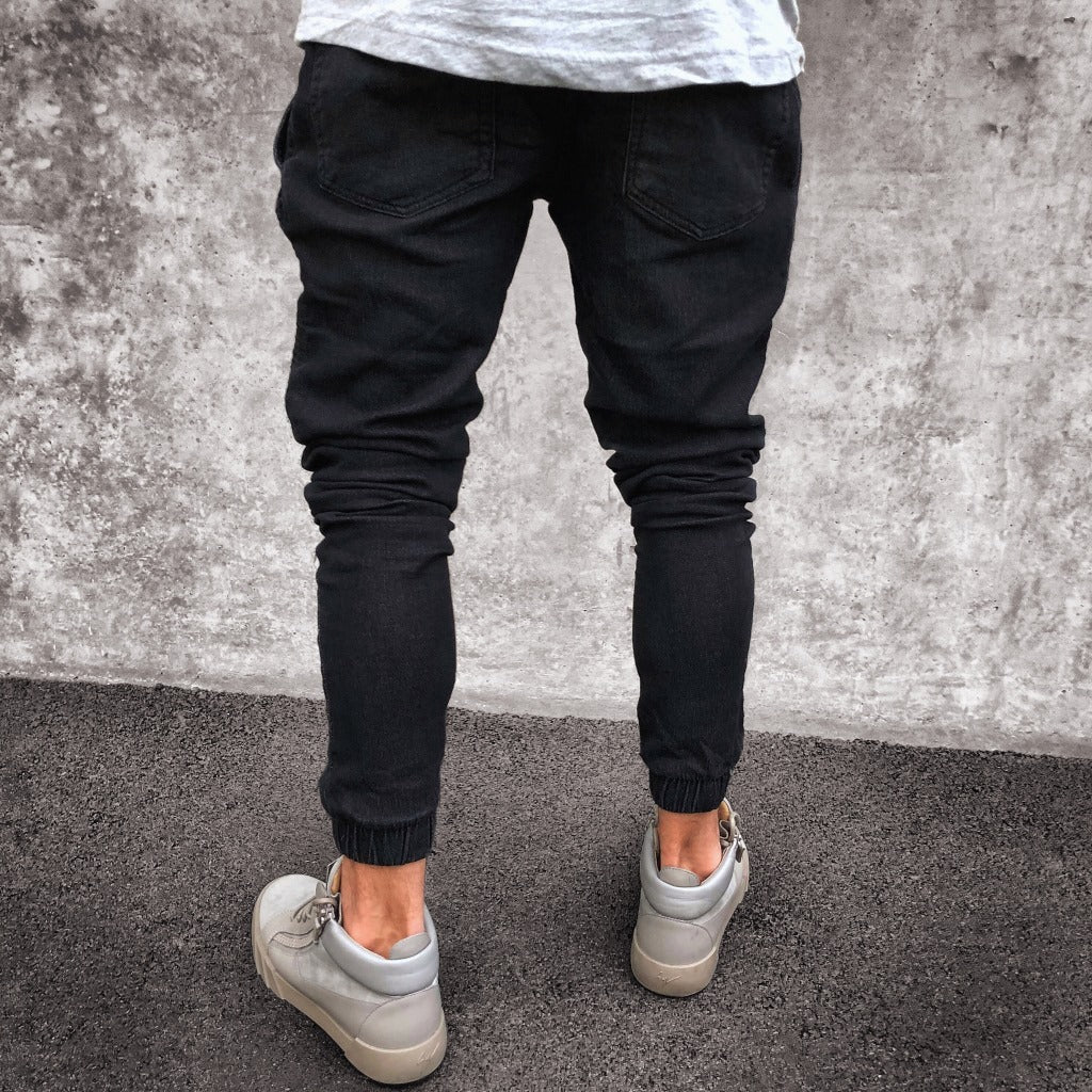 Rory – Modieuze Herenjeans in Lichtblauw Slim-Fit