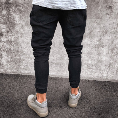 Rory – Modieuze Herenjeans in Lichtblauw Slim-Fit
