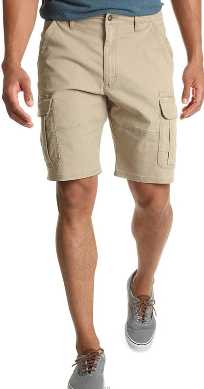Allan – Herenshorts met meerdere zakken van polyester