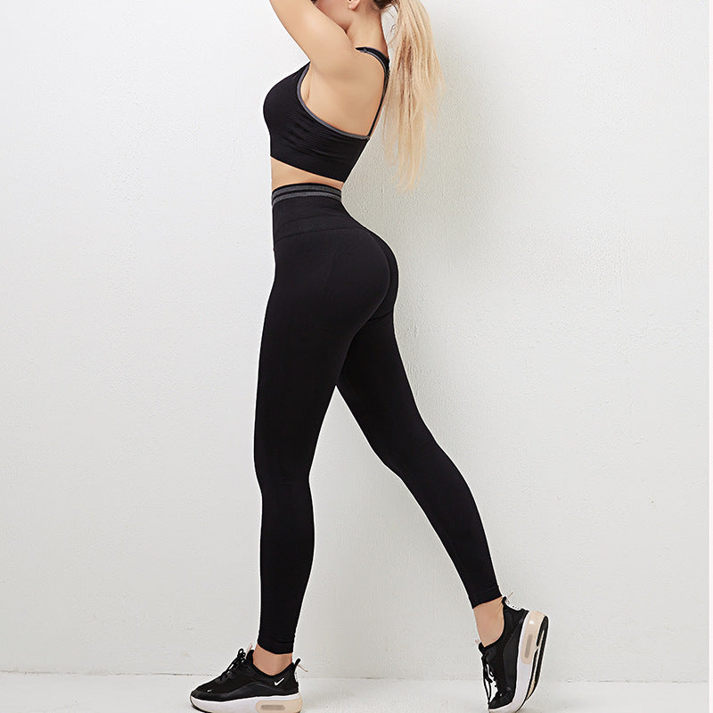 Laura – Sportieve Activewear-set met naadloze Sport-BH en Leggings
