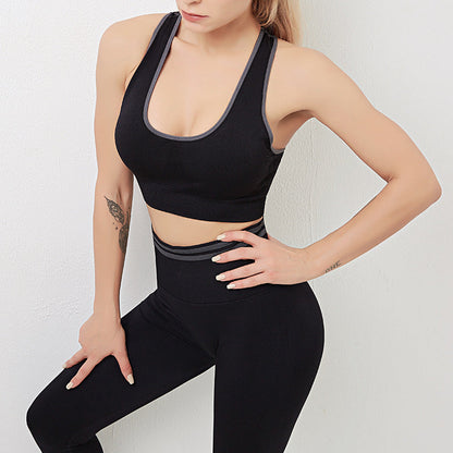 Laura – Sportieve Activewear-set met naadloze Sport-BH en Leggings