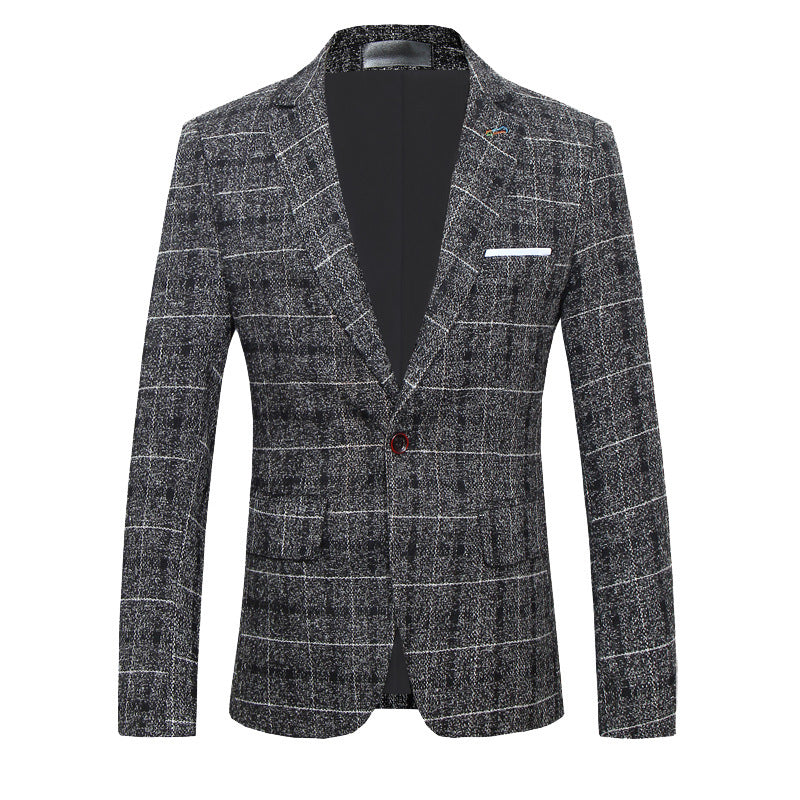 Joel – Slim Fit Herenpak met Klassiek Ruitpatroon