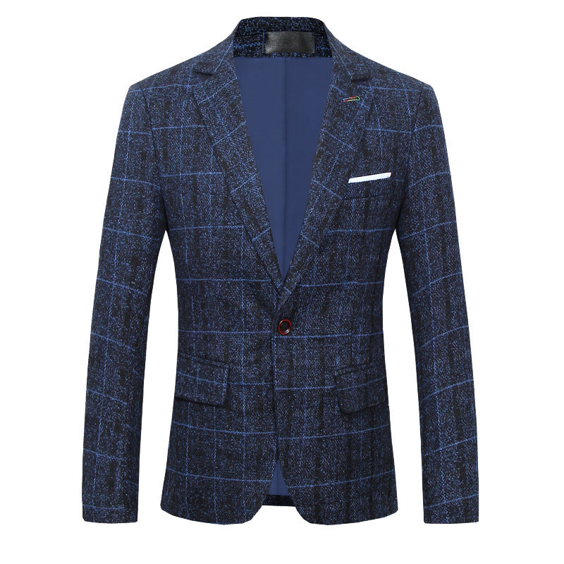 Joel – Slim Fit Herenpak met Klassiek Ruitpatroon