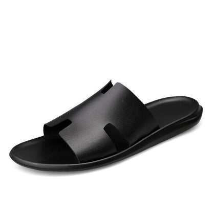 Victor – Flip-Flop-Sandalen aus veganem Leder für Herren