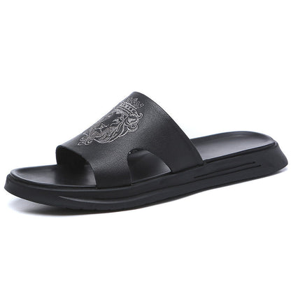 Neville – Sommerliche Herren-Strandsandalen aus veganem Leder