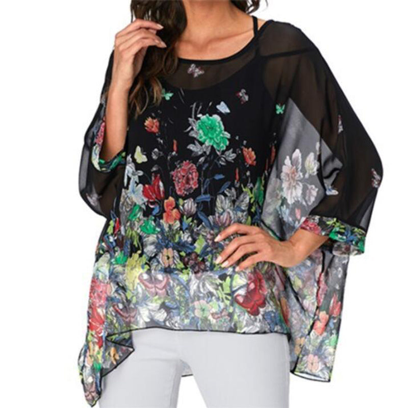 Amanda – Luchtige Boho Strandblouse voor Dames