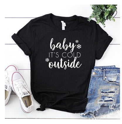 Christine – Dames T-Shirt van Katoen met Kruismotief