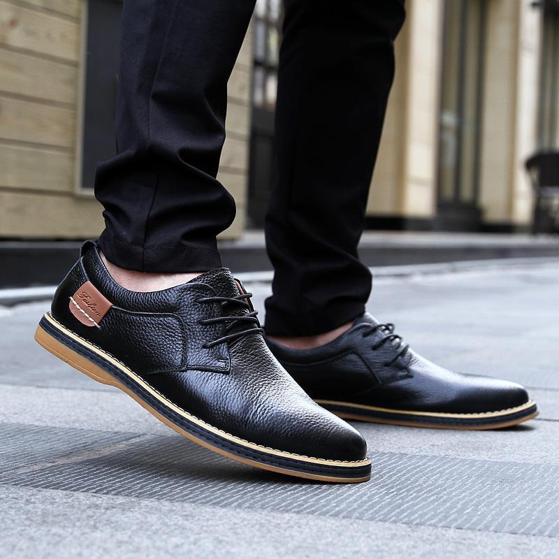 Brian – Grote Herenschoenen van Premium Veganleer