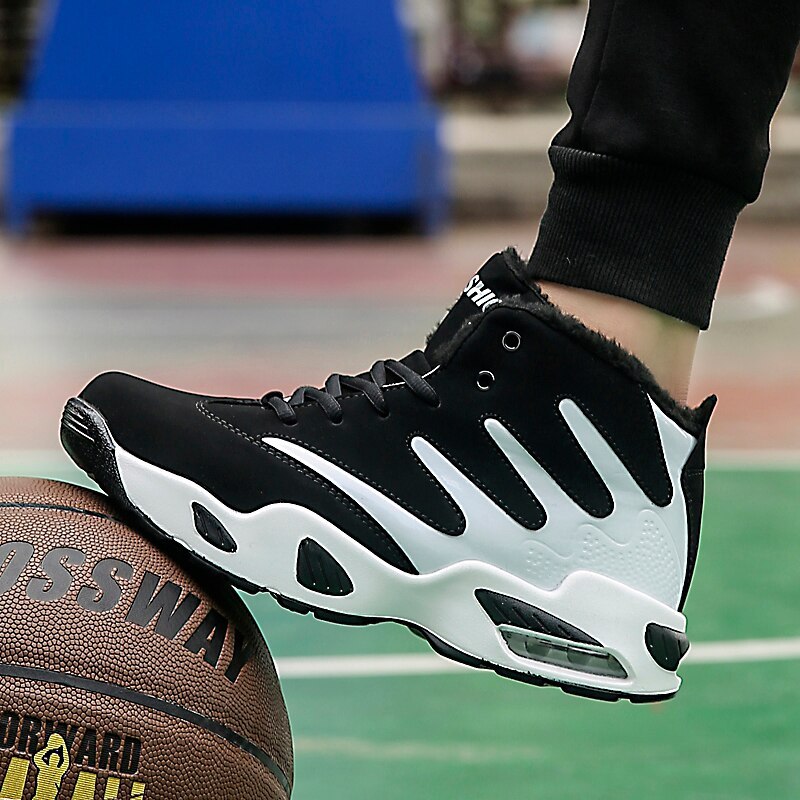 Cameron – Heren Sneakers met Winterpluche en Luchtkussen