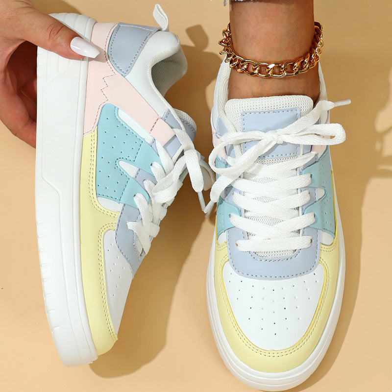 Harriet – Trendy Platform Sneakers met Zachte Zool