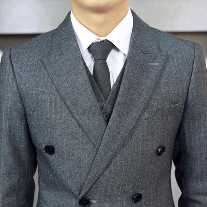 Geoff – Elegante Heren Trouwpak in Britse Stijl