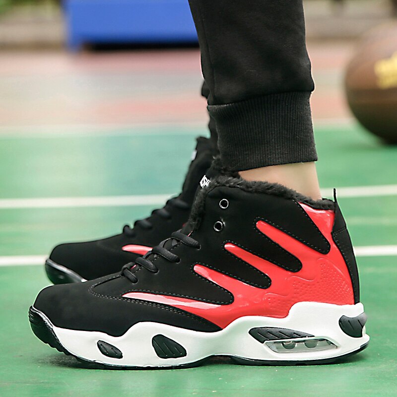 Cameron – Heren Sneakers met Winterpluche en Luchtkussen