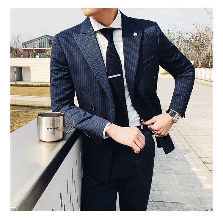 Geoff – Elegante Heren Trouwpak in Britse Stijl