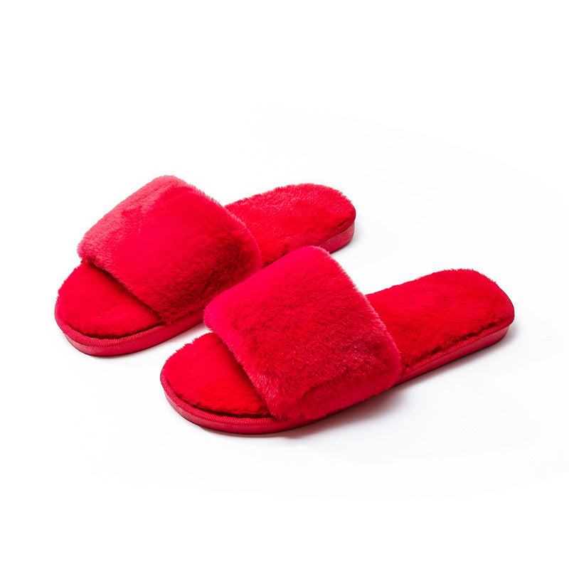 Karen – Fleece Pantoffels van Katoen