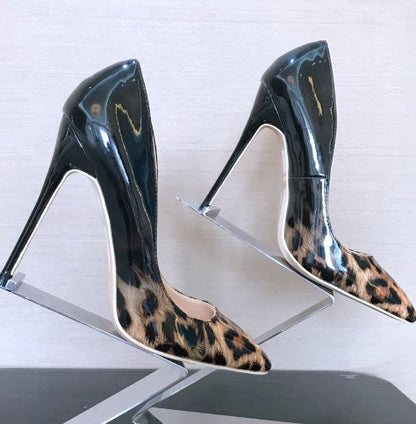 Kathleen – Elegante Dames High Heels met Luipaardprint