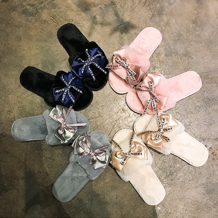 Kathryn – Einfarbige Hausschuhe für Damen