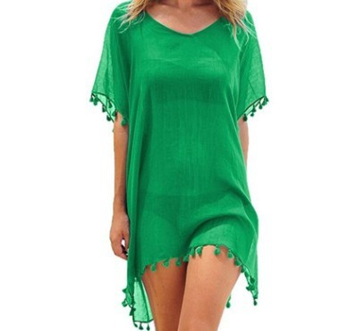 Tamara – Losse Chiffon Tuniek voor het Strand