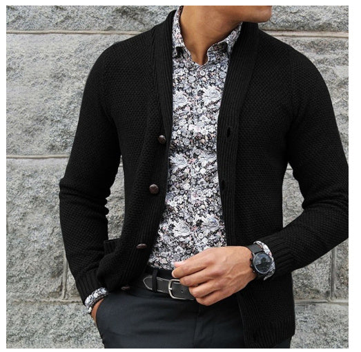 Francis – Eenreihige Herenstricktrui