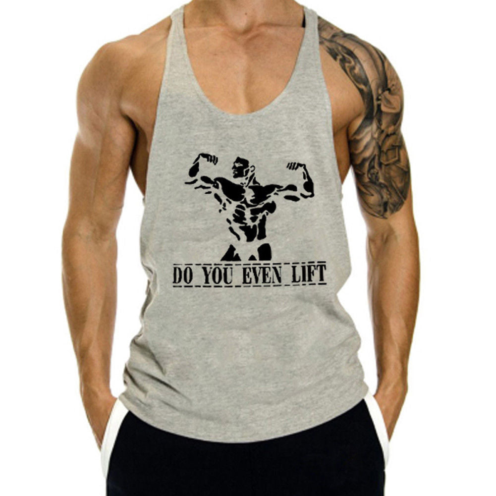 Jake – Bedrukte Heren Sportvest