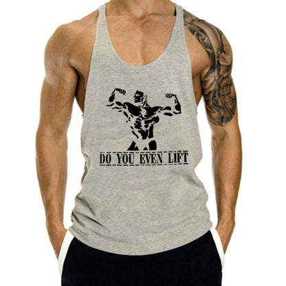 Jake – Bedrukte Heren Sportvest