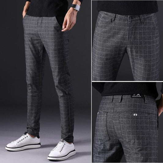 Callum – Smalle Rechte Broek voor Heren