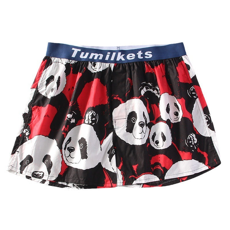 Allan – Bedrukte Herenboxershorts van Katoen